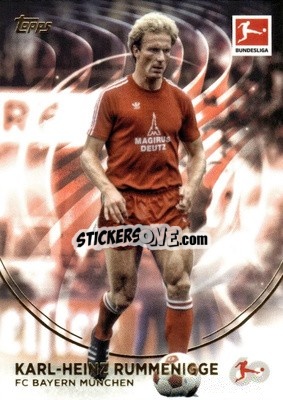 Sticker Karl-Heinz Rummenigge - 60 Years Celebration Bundesliga 2023-2024
 n. 38 - Topps