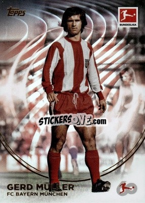 Sticker Gerd Müller - 60 Years Celebration Bundesliga 2023-2024
 n. 43 - Topps