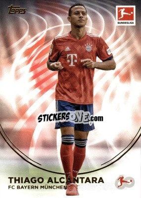 Figurina Thiago Alcántara - 60 Years Celebration Bundesliga 2023-2024
 n. 46 - Topps