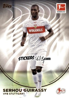 Cromo Serhou Guirassy - 60 Years Celebration Bundesliga 2023-2024
 n. 53 - Topps