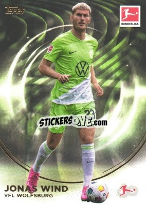 Sticker Jonas Wind - 60 Years Celebration Bundesliga 2023-2024
 n. 55 - Topps