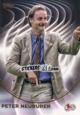 Sticker Peter Neururer - 60 Years Celebration Bundesliga 2023-2024
 n. 73 - Topps