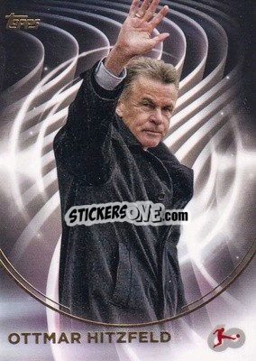 Sticker Ottmar Hitzfeld - 60 Years Celebration Bundesliga 2023-2024
 n. 75 - Topps