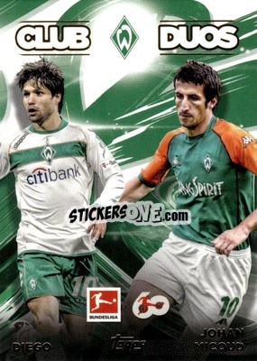 Cromo Diego / Johan Micoud - 60 Years Celebration Bundesliga 2023-2024
 n. CD-DM - Topps