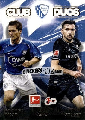 Sticker Dariusz Wosz / Kevin Stöger - 60 Years Celebration Bundesliga 2023-2024
 n. CD-WS - Topps