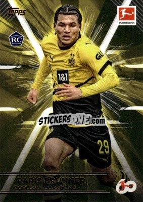 Figurina Paris Brunner - 60 Years Celebration Bundesliga 2023-2024
 n. HT-10 - Topps