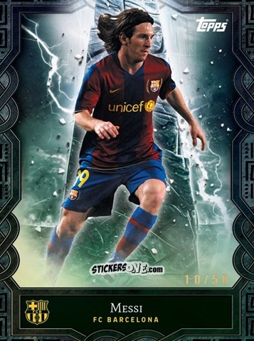 Cromo Messi - FC Barcelona 2024-2025 Team Set
 n. 42 - Topps