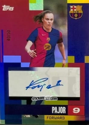 Sticker Pajor - FC Barcelona 2024-2025 Team Set
 n. AU-EP - Topps