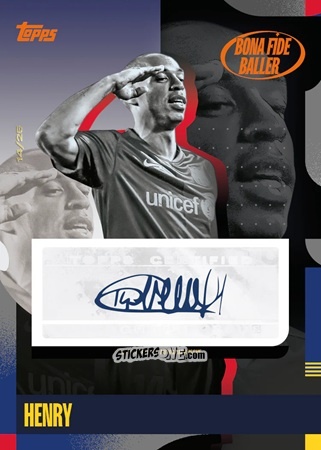 Cromo Henry - FC Barcelona 2024-2025 Team Set
 n. BA-TH - Topps