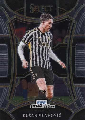 Figurina Dusan Vlahovic - Select FIFA Soccer 2023-2024
 n. 139 - Panini