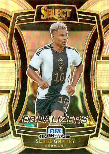 Figurina Serge Gnabry - Select FIFA Soccer 2023-2024
 n. E9 - Panini