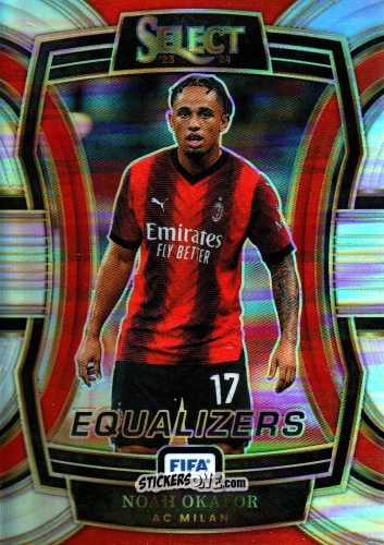 Figurina Noah Okafor - Select FIFA Soccer 2023-2024
 n. E17 - Panini