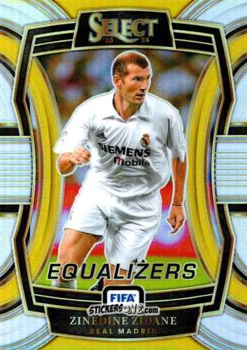 Figurina Zinedine Zidane - Select FIFA Soccer 2023-2024
 n. E25 - Panini