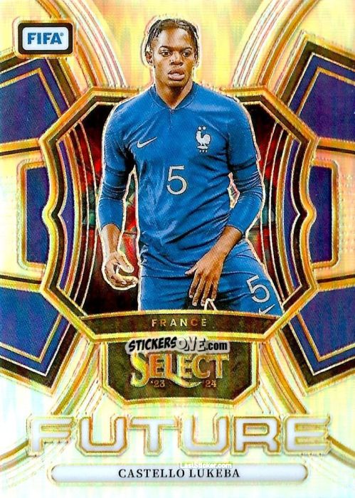 Sticker Castello Lukeba - Select FIFA Soccer 2023-2024
 n. SF15 - Panini