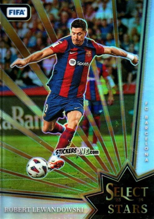 Sticker Robert Lewandowski - Select FIFA Soccer 2023-2024
 n. SS8 - Panini