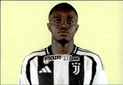 Sticker Pierre Kalulu - Juventus 2024-2025 n. 39 - Euro Publishing