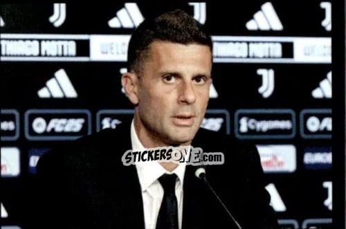 Figurina Thiago Motta - Juventus 2024-2025 n. 51 - Euro Publishing