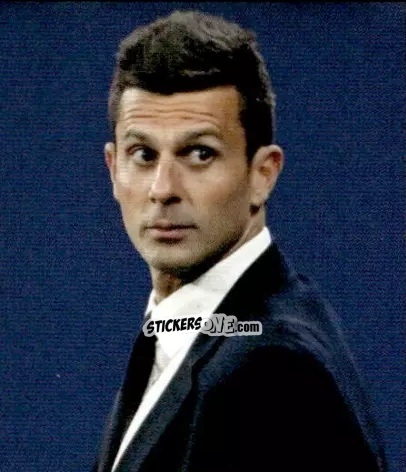 Figurina Thiago Motta - Juventus 2024-2025 n. 53 - Euro Publishing