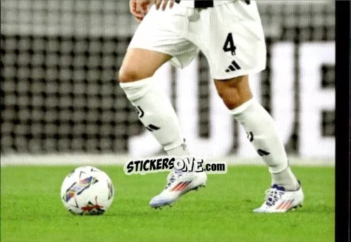 Cromo Federico Gatti - Juventus 2024-2025 n. 75 - Euro Publishing