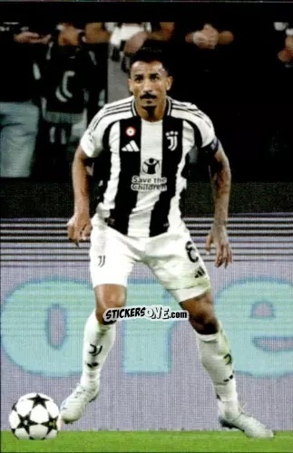 Figurina Luiz Da Silva Danilo - Juventus 2024-2025 n. 80 - Euro Publishing