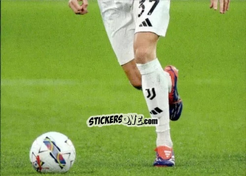 Sticker Nicolo' Savona - Juventus 2024-2025 n. 103 - Euro Publishing