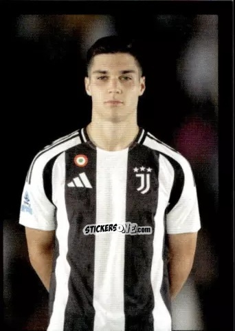 Cromo Vasilize Adzic - Juventus 2024-2025 n. 126 - Euro Publishing