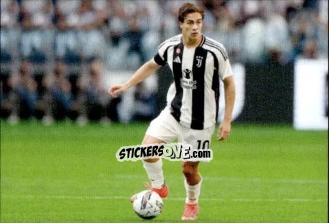 Cromo Kenan Yildiz - Juventus 2024-2025 n. 159 - Euro Publishing