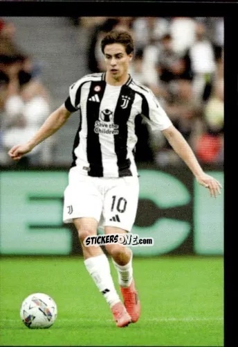Cromo Kenan Yildiz - Juventus 2024-2025 n. 161 - Euro Publishing