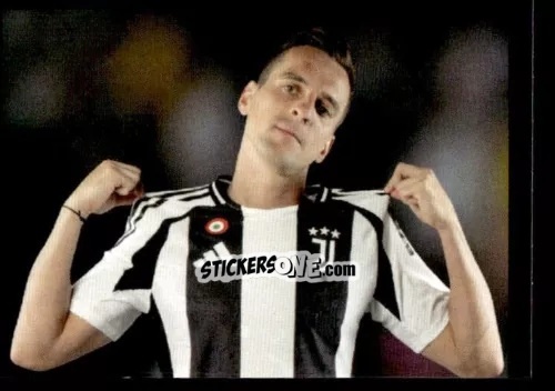 Figurina Arkadiusz Milik - Juventus 2024-2025 n. 172 - Euro Publishing