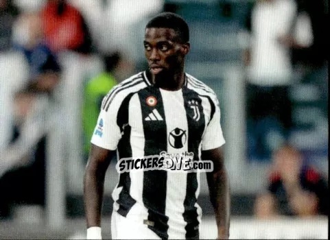 Cromo Timothy Weah - Juventus 2024-2025 n. 177 - Euro Publishing