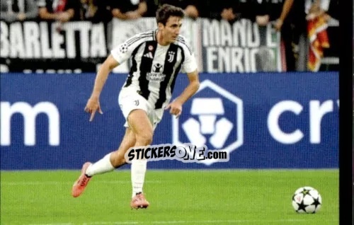 Cromo Andrea Cambiaso - Juventus 2024-2025 n. 91 - Euro Publishing