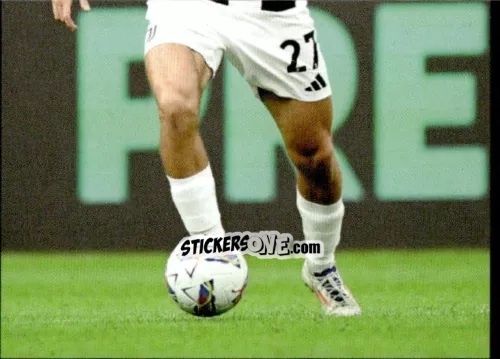 Cromo Andrea Cambiaso - Juventus 2024-2025 n. 93 - Euro Publishing