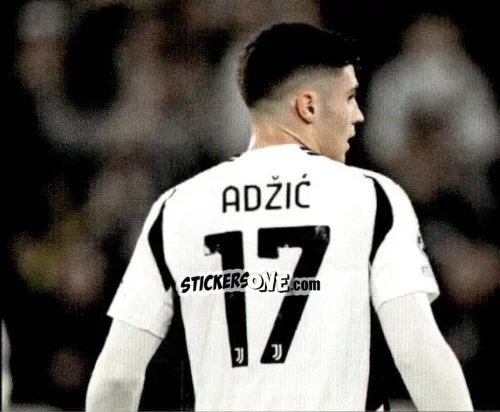 Cromo Vasilize Adzic - Juventus 2024-2025 n. 124 - Euro Publishing