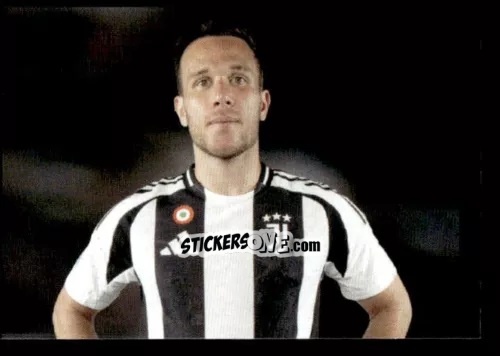 Figurina Arthur Melo - Juventus 2024-2025 n. 132 - Euro Publishing