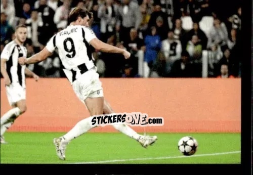 Figurina Dusan Vlahovic - Juventus 2024-2025 n. 155 - Euro Publishing