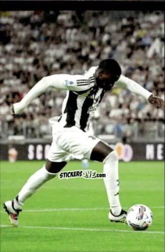 Cromo Timothy Weah - Juventus 2024-2025 n. 174 - Euro Publishing
