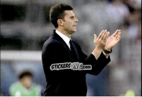 Figurina Thiago Motta - Juventus 2024-2025 n. 50 - Euro Publishing