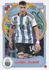 Cromo Exequiel Palacios - Argentina Fileteado 2023 n. 15 - Topps