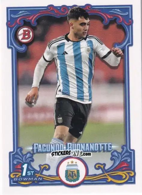 Cromo Facundo Buonanotte - Argentina Fileteado 2023 n. 37 - Topps