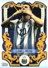 Cromo Lionel Messi - Argentina Fileteado 2023 n. CH-9 - Topps