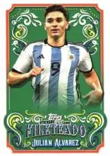 Cromo Julián Álvarez - Argentina Fileteado 2023 n. FT-3 - Topps