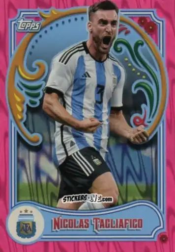 Cromo Nicolas Tagliafico - Argentina Fileteado 2023 n. 10pi - Topps