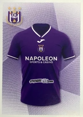 Cromo RSC Anderlecht Home kit - Belgian Pro League 2024-2025
 n. 24 - Panini