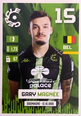 Cromo Gary Magnée - Belgian Pro League 2024-2025
 n. 82 - Panini