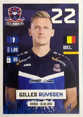 Sticker Gilles Ruyssen