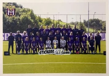 Figurina Team RSCA Women - Belgian Pro League 2024-2025
 n. 444 - Panini