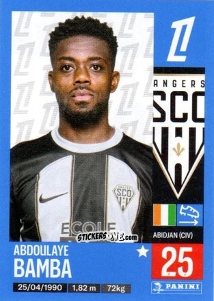 Cromo Abdoulaye Bamba - Foot 2024-2025
 n. 17 - Panini