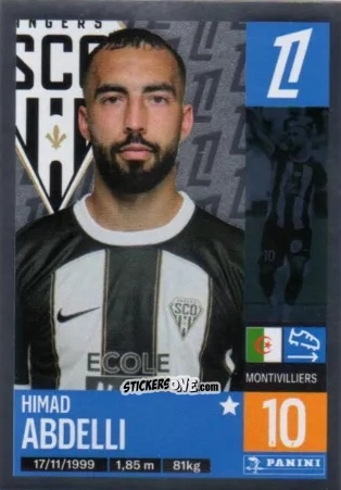 Cromo Himad Abdelli - Foot 2024-2025
 n. 23 - Panini