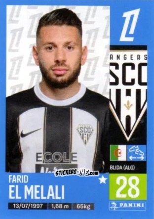 Sticker Farid El Melali - Foot 2024-2025
 n. 35 - Panini