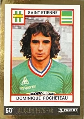 Sticker Dominique Rocheteau - Foot 2024-2025
 n. 38 - Panini